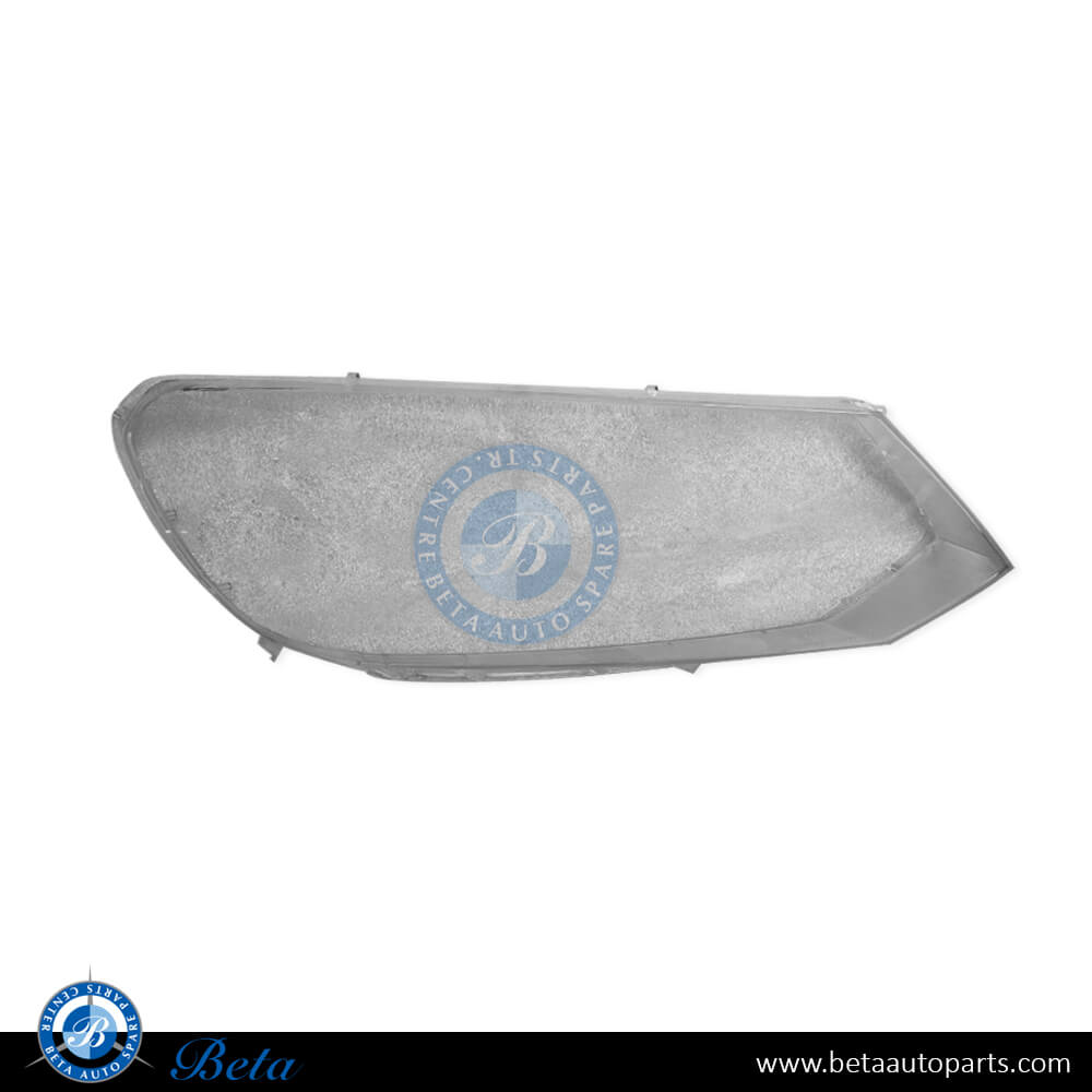 Right Side Headlamp Lens for Volkswagen Touareg 2011-2014 models, Part Number 7P1941006 Right Side Headlamp Lens for Volkswagen Touareg 2011-2014 models, Part Number 7P1941006